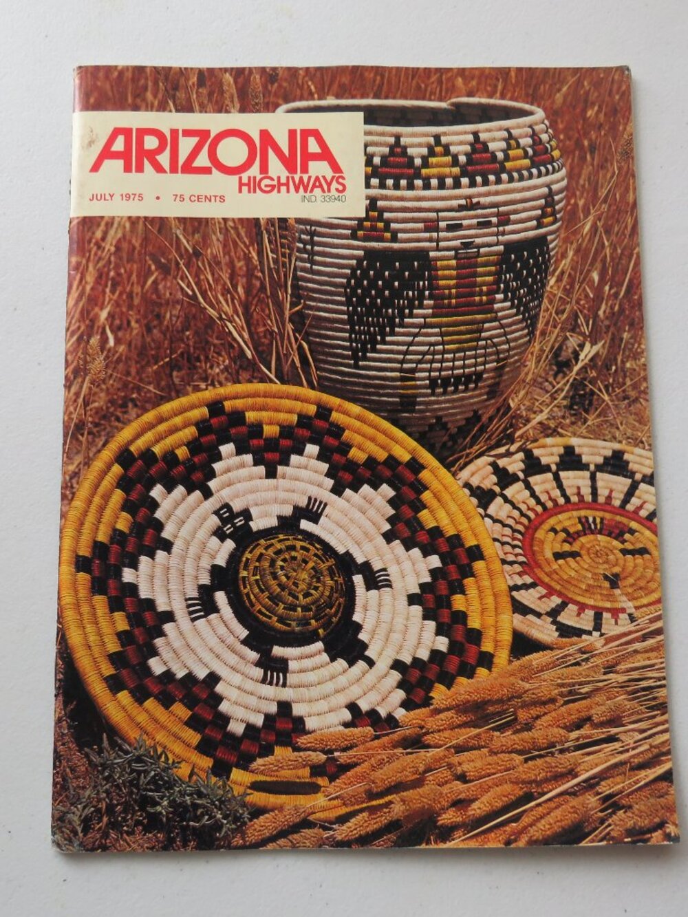 Arizona Highways Vintage Magazine July 1975 Issue